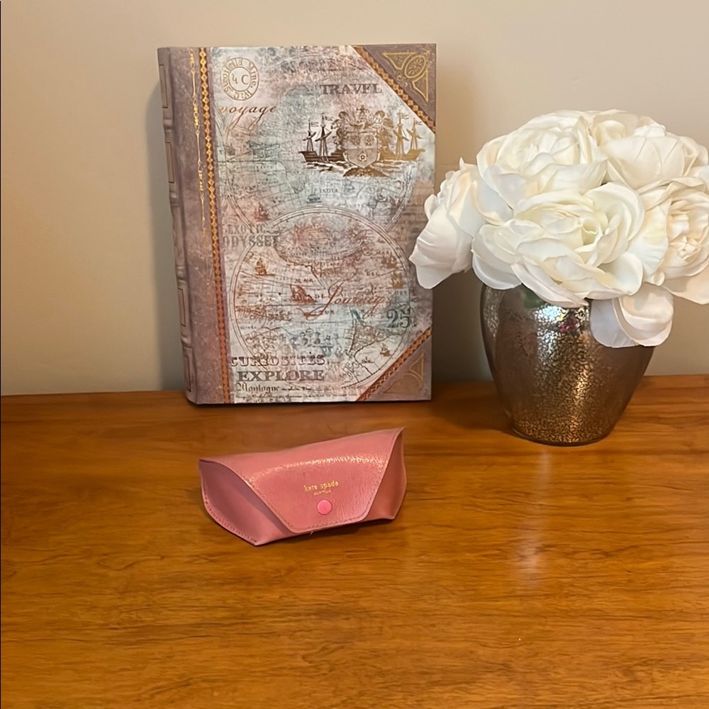Kate Spade Pink Glasses Case